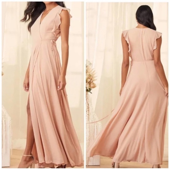 Lulus Crescendo Dreamy Wrap Dress - Picture 2 of 5